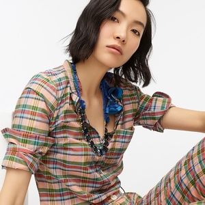 NWT Classic popover shirt in ribbon plaid